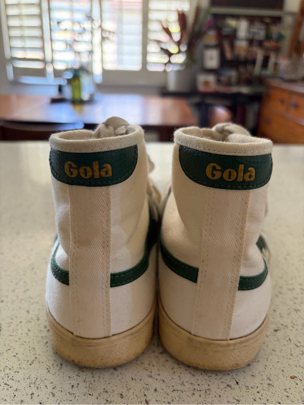 Women’s Gola Mark Cox High Tops Size 7 - Picture 4 of 8